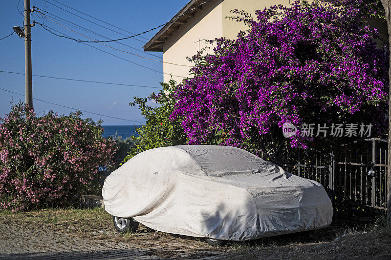 土耳其伊兹密尔的Covered Car